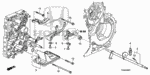 24282634000 - Transmission - Automatic: BOLT, SHAFT FORK SETTING for Honda Image