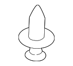 9046705168B0 - Body: Headliner Clip for Toyota Image image