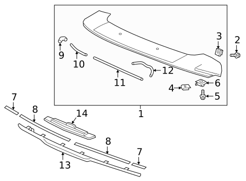Spoiler for 2020 Honda CR-V #0