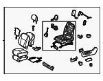 712000E140B2 - Body: Seat Assembly for Toyota Image