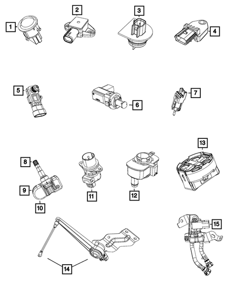 Sensors for 2018 Ram 3500 #0
