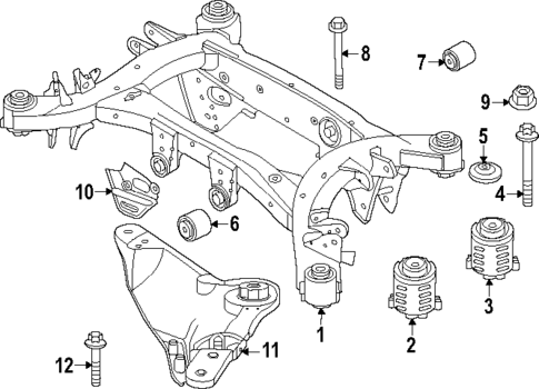 Suspension Mounting for 2021 BMW X3 #0