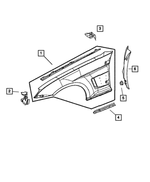 5099579AA - Body Sheet Metal Except Doors: Front Support, Left for Mopar Image
