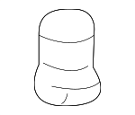 90364S5DA01 - Suspension: Top Nut for Honda: Civic, Element, Ridgeline Image