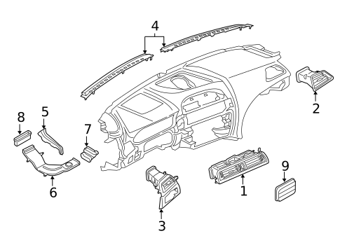 Ducts for 2013 BMW 650i Gran Coupe #0