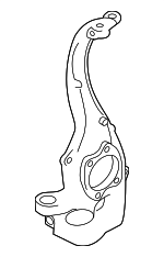 4G0407253B - Suspension: Knuckle for Audi: A4, A4 Quattro, A5, A5 Quattro, A6, A6 Quattro, A7 Quattro, allroad, Q5, RS5, RS7, S4, S5, S6, S7, SQ5 Image