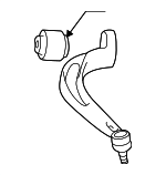 4G0407694M - Suspension: Rear Lower Control Arm for Audi: A6, A6 Quattro, A7 Quattro, RS7, S6, S7 Image