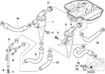 11151406788 - Engine: Oil Separator for BMW Image