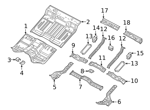 Floor for 2020 Ram 1500 #0