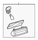 81270AA020 - Electrical: License Lamp for Toyota: Camry, Sienna Image