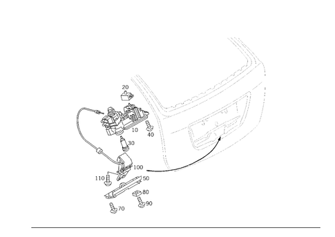 Locking System for 2001 Mercedes-Benz C240 #0