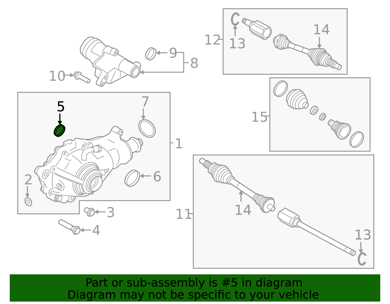 Genuine OEM O-Ring Part# LR092839 Fits 2018-2023 Land Rover Range