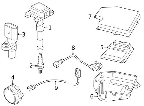Ignition System for 2005 Audi Allroad Quattro #0