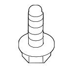 904500013 - Transmission: Automatic Transmission Shift Cover Plate Screw for Subaru Image