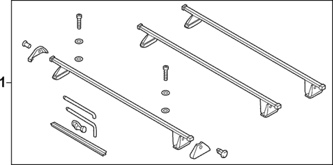 Luggage Carrier for 2025 Ford E-Transit #0