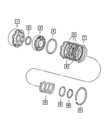 4348854 - Automatic Transaxle 3 Speed: Transmission Front Clutch Retainer for Mopar Image