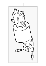 18290RYEA10 - : Catalytic Converter for Acura Image