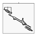 4551006011 - Steering: Gear Assembly for Toyota: Camry Image