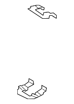 58144D4200 - Brakes: Brake Pads Retainer Spring for Kia: Optima, Soul EV Image