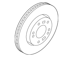 517124C000 - : Disc Brake Rotor Front for Kia: Optima Image
