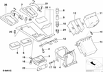 51168251275 - : Preselect.Lever Cover F Steptronic for BMW Image