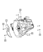 5106051AA - T355; 5-Speed; Manual Transaxle: Reinforcement for Mopar Image