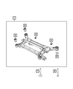 68254132AA - Rear Suspension: Washer for Mopar Image image