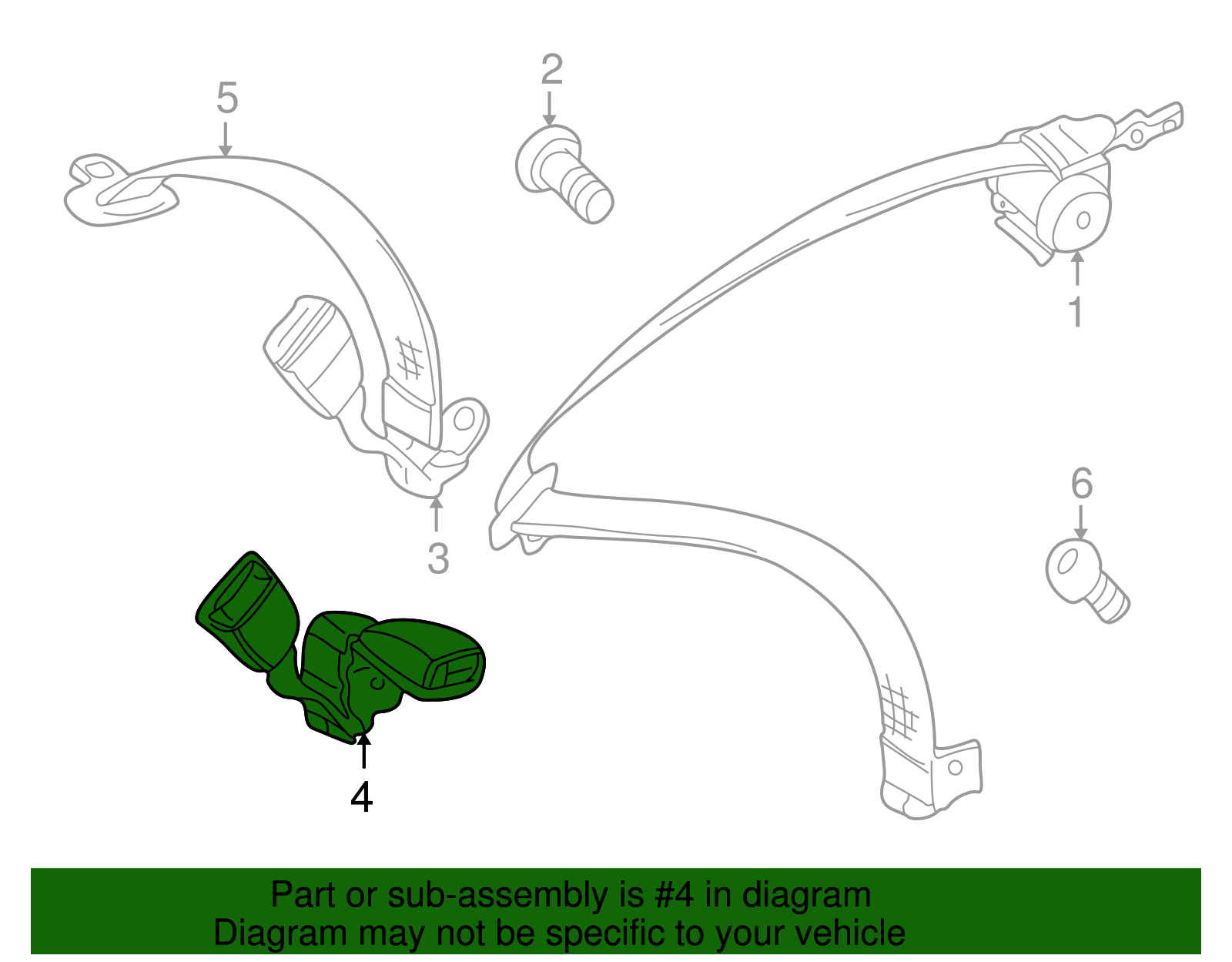 Lap & Shoulder Belt - BMW (72-11-8-233-291)
