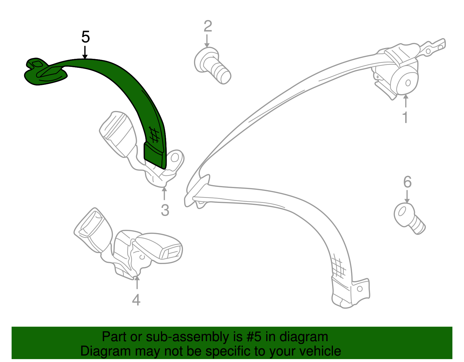 Lap Belt - BMW (72-11-8-201-025)