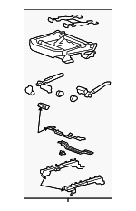 20993909 - Body: Cushion Frame for Cadillac: CTS Image