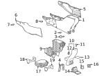 11570498 - Body: Side Panel Bolt for GM Image