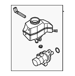 3Q1614019D - : Master Cylinder for Audi: A3, A3 Quattro Image