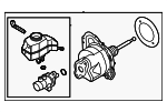 5WB614105AT - : Master Cylinder Assembly for Audi: A3, A3 Quattro Image