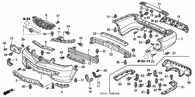 Bumpers for 2005 Acura MDX #0