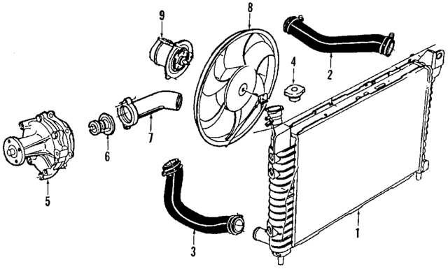 RT1062 - Cooling System: Thermostat for Ford: Taurus, Tempo | Mercury: Topaz Image
