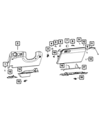 6507023AA - Interior Trim: Screw for Mopar Image