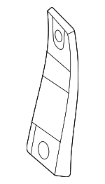 86634F6600 - Body: Impact Bar Upper Bracket for Kia Image