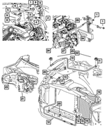 68020026AA - Air Conditioners and Heaters: A/c Line O Ring for Mopar Image