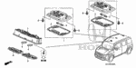 90131S47003 - Electrical/Exhaust/Heater/Fuel: SCREW, ET (5X16) for Honda Image