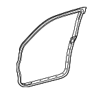 6786235080 - Body: Door Weather-strip for Toyota: 4Runner Image