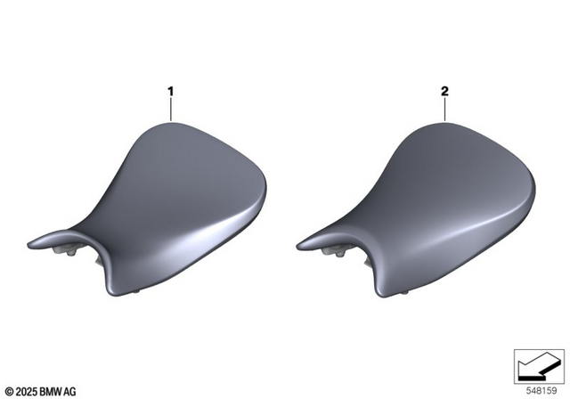 52535A250A6 - Ergonomics &amp; Comfort: Rider Seat M Low - 810Mm for BMW-Motorrad Image