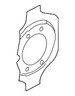 411511EX1A - Brakes: Splash Shield for Nissan Image
