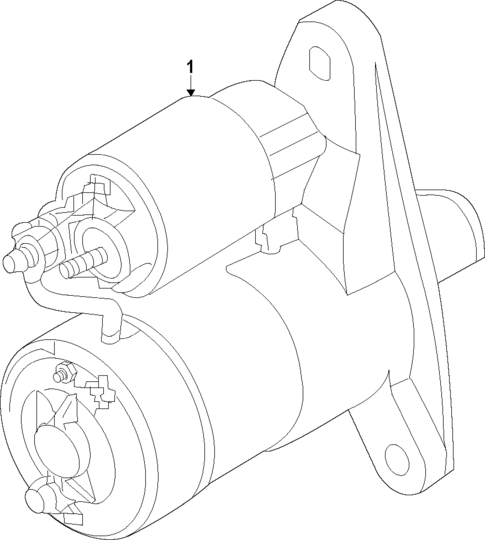 Starter for 2024 Nissan Murano #1