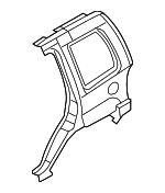 68030750AB - Body: Quarter Panel for Jeep: Liberty Image