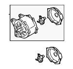 6K903023G - : Alternator for Volkswagen: Beetle, Golf R, GTI, Jetta, Passat Image