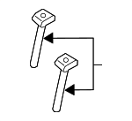 CU5Z96610A16GJ - Body: Headrest Guide for Ford: EcoSport Image