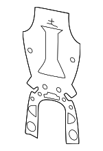 89A881465 - Body: Liner for Audi Image image