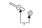 8S8898955 - Body: Lumbar Support Mount Kit for Audi Image image