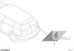 51145A66D16 - Retrofitting / Conversion / Accessories: Untold Sticker for Mini Image
