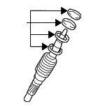 4420142080 - Steering: Rack And Pinion Steering Pinion Shaft for Toyota: RAV4 Image